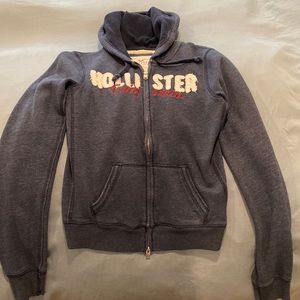 Hollister large blue sweatshirt
